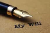 Pen with My Will text